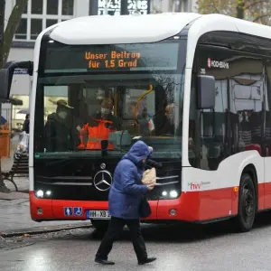 E-Bus der Hamburger Hochbahn