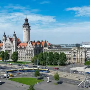 Stadtansicht Leipzig