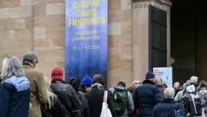 Andrang bei Caspar David Friedrich-Ausstellung in Berlin