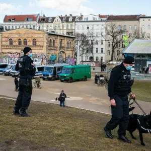 Polizeieinsatz im Görlitzer Park