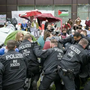 Protest Freie Universität Berlin