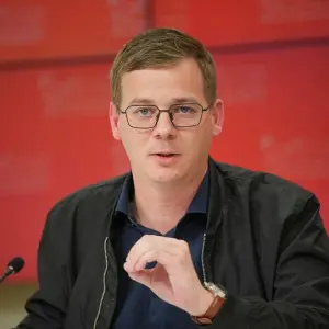Linken-Fraktionschef Sebastian Walter