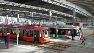 City-Bahn Chemnitz steht still
