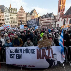 Demonstrationen gegen rechts - Frankfurt am Main