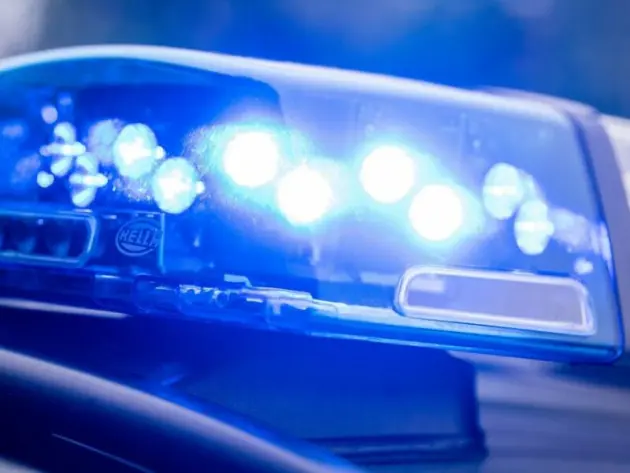 Blaulicht auf Polizeiwagen