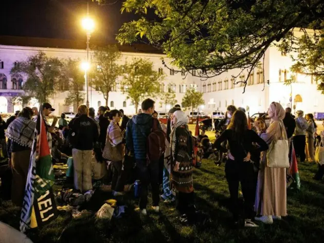 Pro-Palästina-Protestcamp in München