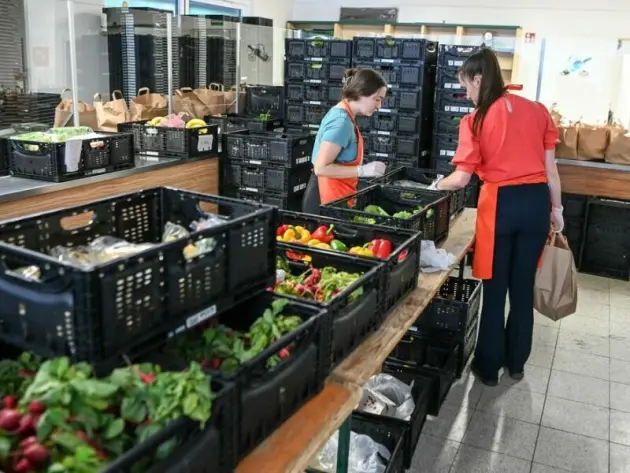 Tafel Potsdam verteilt Lebensmittel