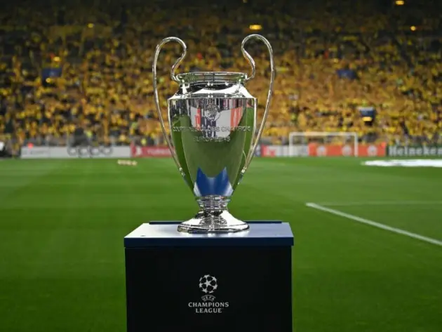 Champions League Pokal in Dortmund