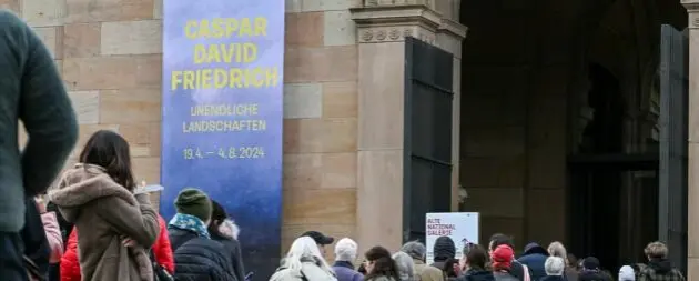 Andrang bei Caspar-David-Friedrich-Ausstellung