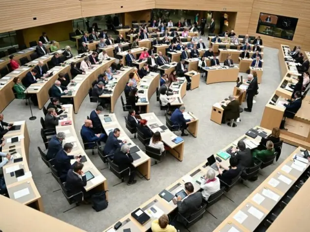 Landtagssitzung Stuttgart