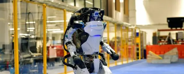 Tanzender humanoider Roboter