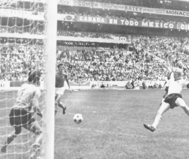 Schnellinger-Tor im WM-Halbfinale 1970 Deutschland gegen Italien