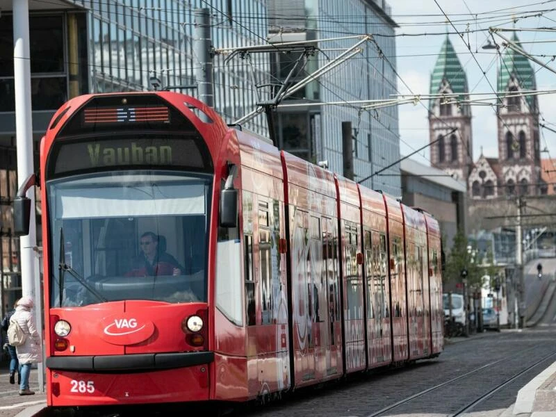 Straßenbahn in Freiburg