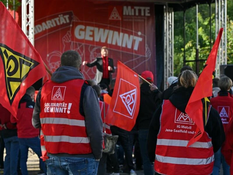 Tarifverhandlung Metall- und Elektroindustrie Thüringen