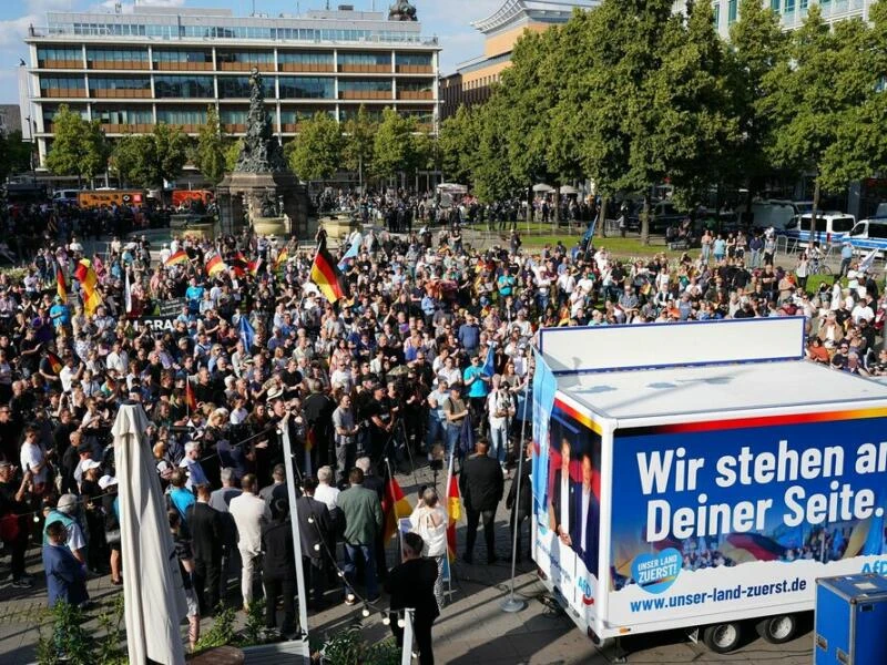 AfD-Demonstration