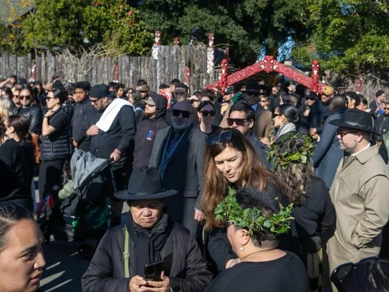 Beisetzung Maori-König Tuheitia Pootatau Te Wherowhero