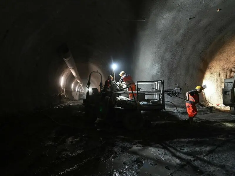 Baustelle Brennerbasistunnel