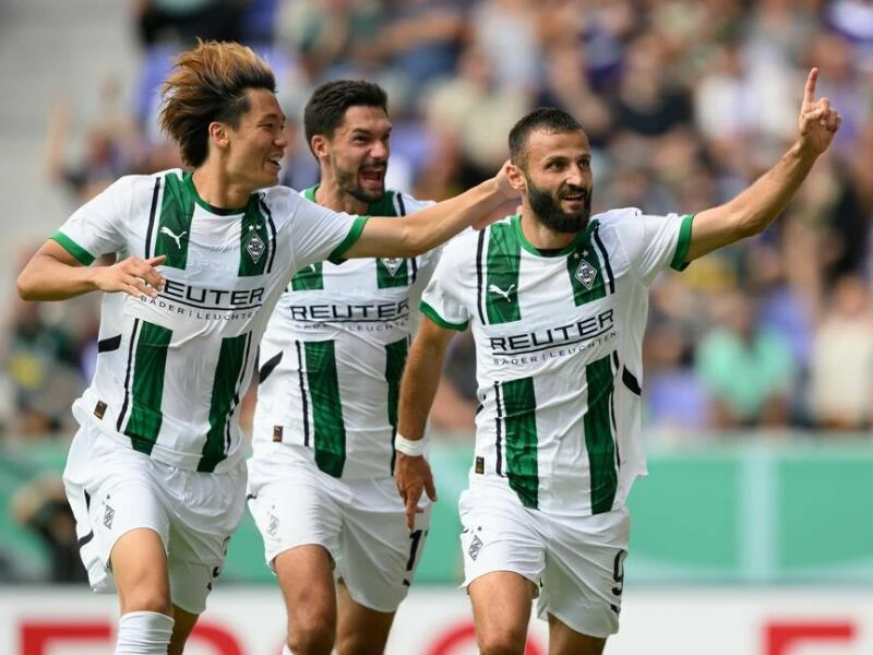 FC Erzgebirge Aue - Borussia Mönchengladbach