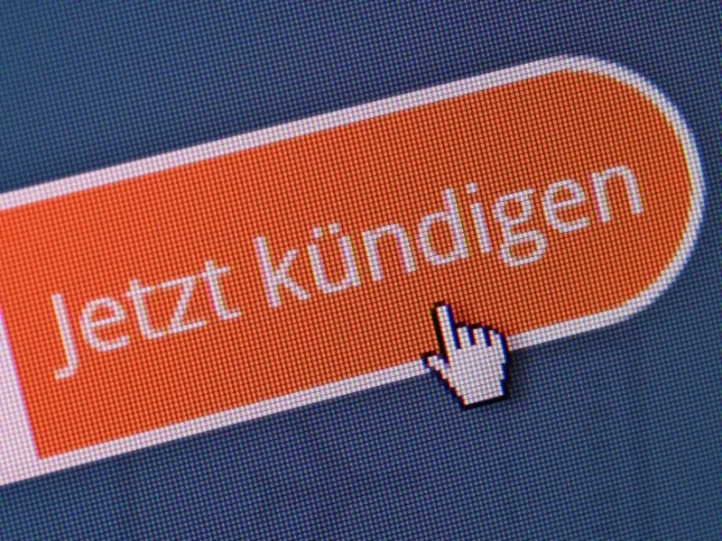 Kündigungsbutton