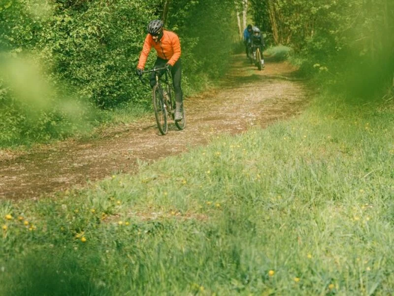 Gravelbiker in Oberbayern