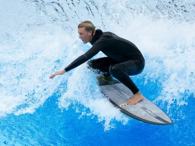 Eröffnung von Deutschlands erstem Surfpark