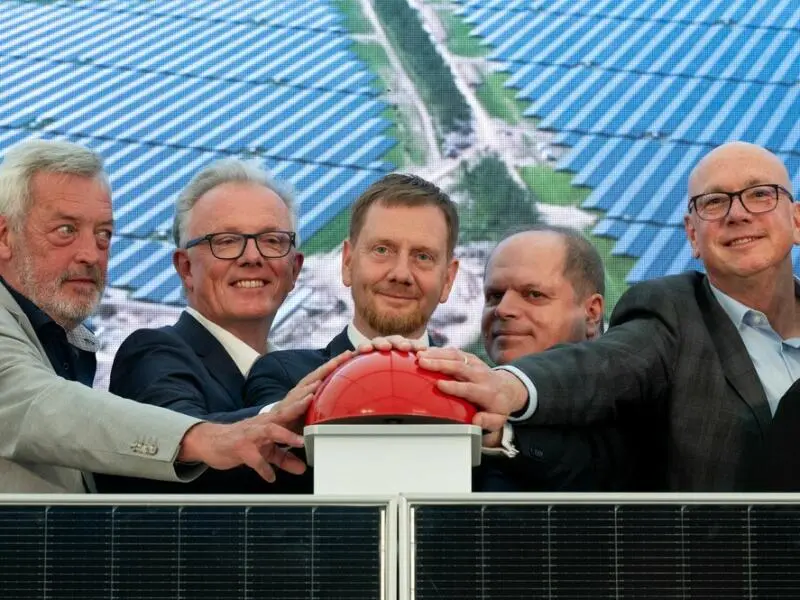650-Megawatt-Solarpark eröffnet
