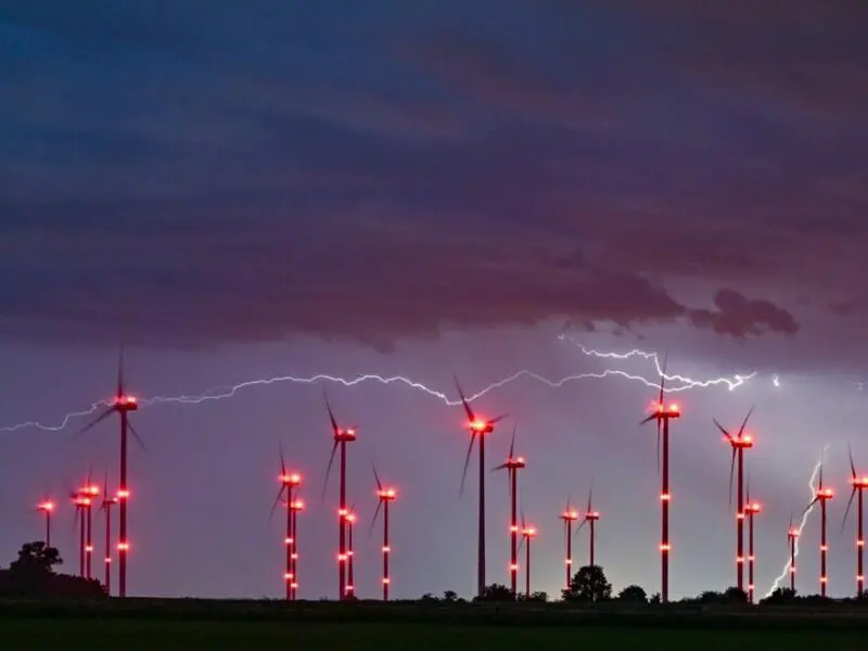 Gewitter über Brandenburg