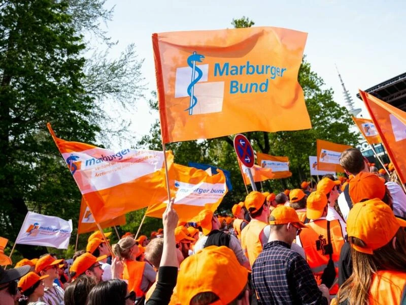 Marburger Bund - Warnstreik bei Klinikärzten