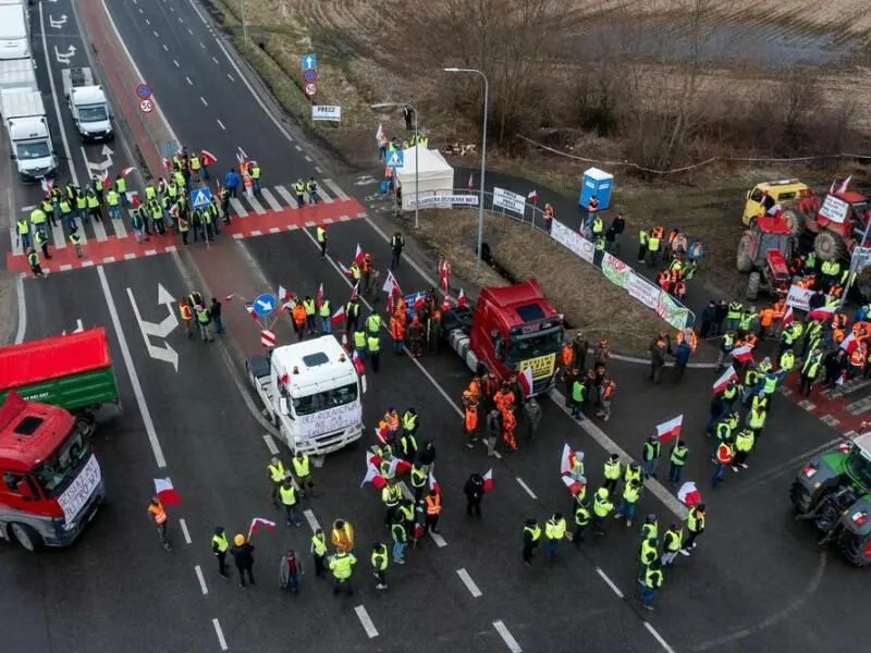 Bauernproteste in Polen
