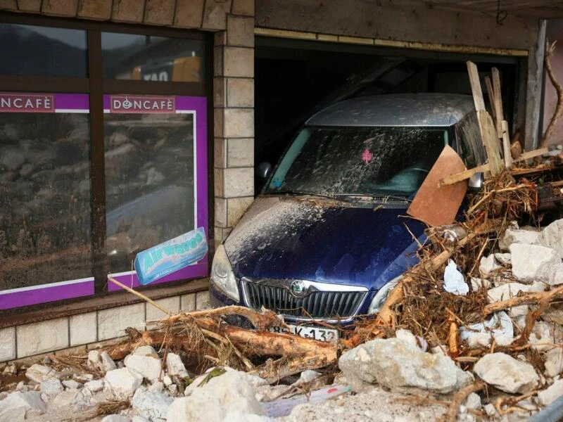 Nach Hochwasser in Bosnien-Herzegowina