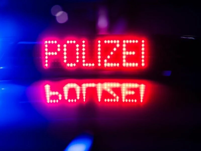 Polizei in Sachsen.