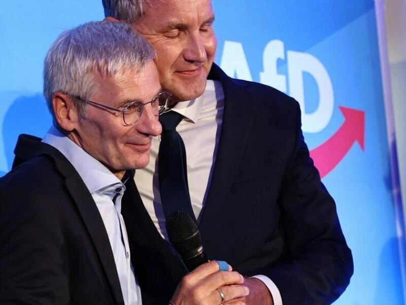 Landtagswahl in Brandenburg - Wahlparty AfD