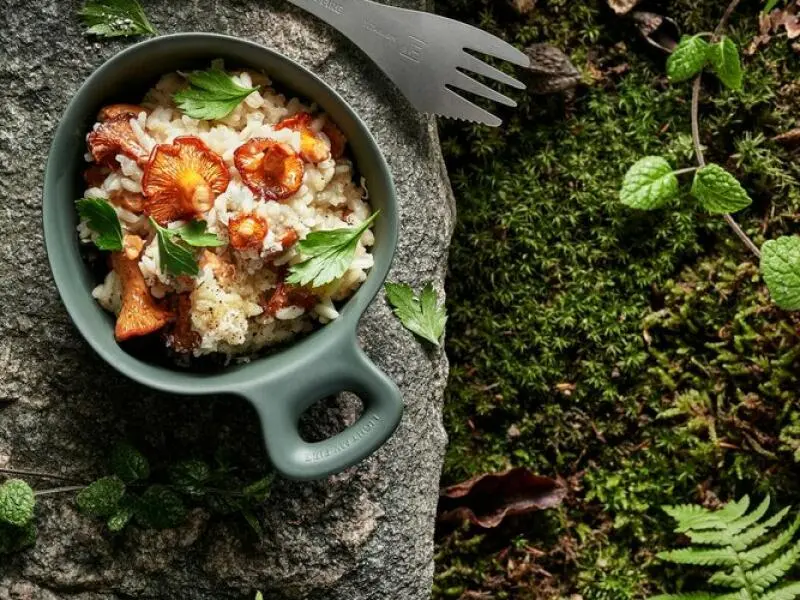 Risotto mit Pfifferlingen