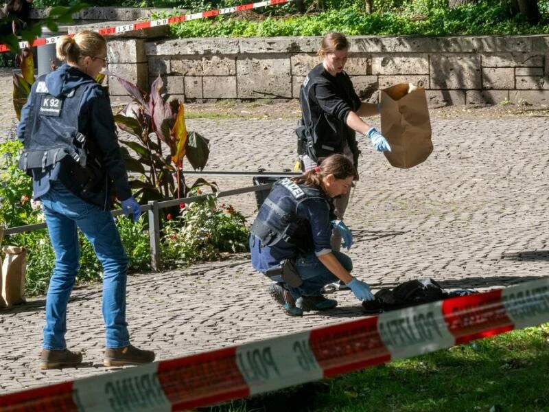 Tötungsdelikt im Alten Botanischen Garten in München