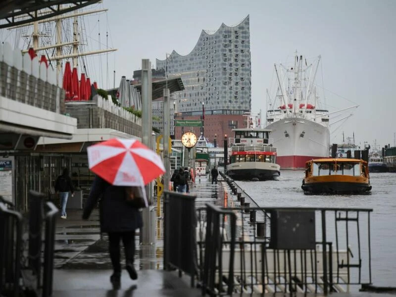 Regen in Hamburg