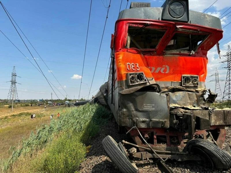 Zugunglück in Russland