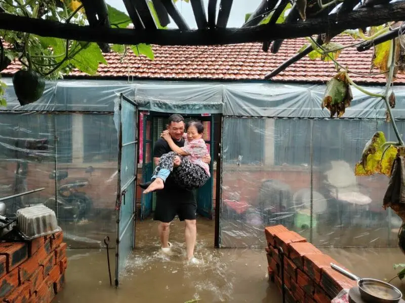 Unwetter in China