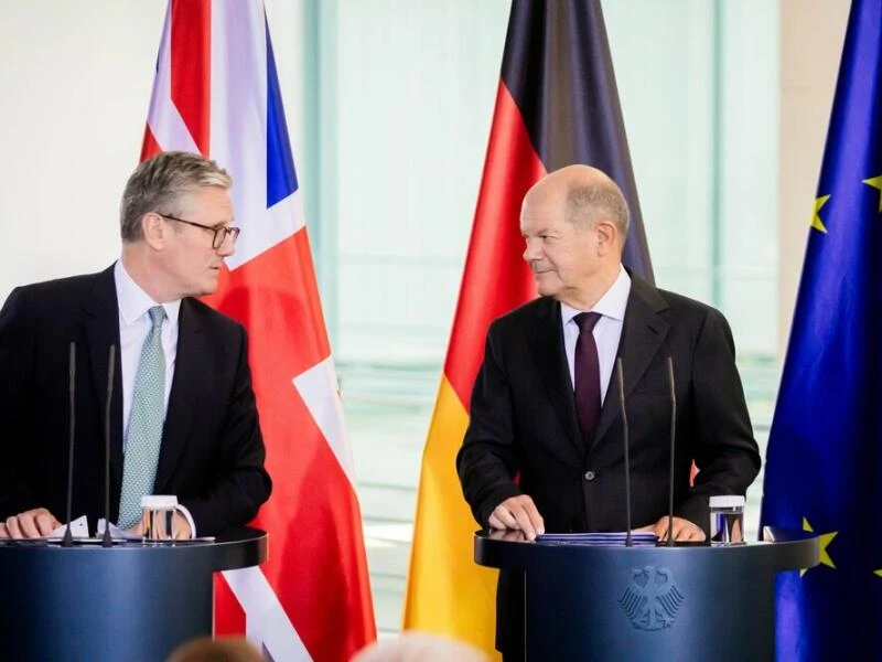 Britischer Premierminister Keir Starmer in Berlin