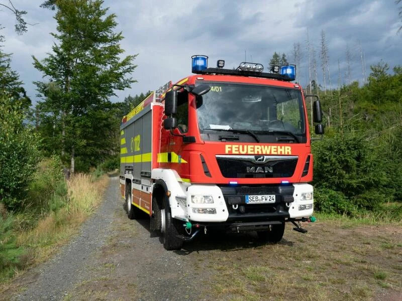 Waldbrand am Pfaffenstein