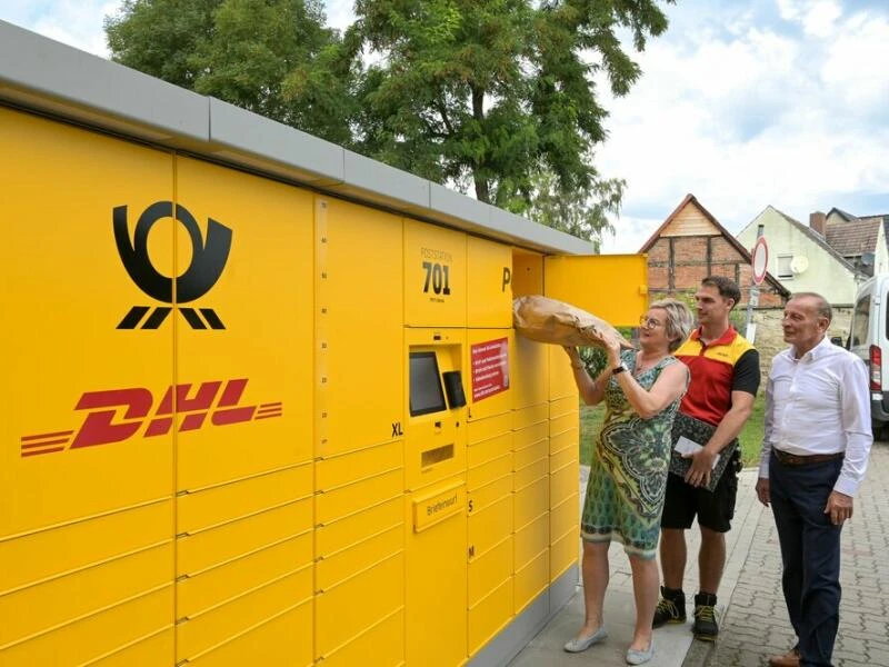 Erste Poststation in Sachsen-Anhalt geht in Betrieb