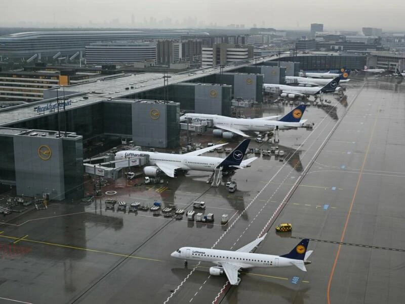 Lufthansa am Flughafen Frankfurt am Main