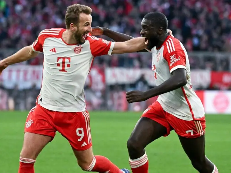 Harry Kane und Dayot Upamecano