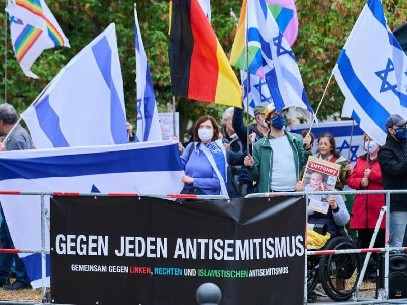 Pro-Israelische Demonstration im September in Berlin.