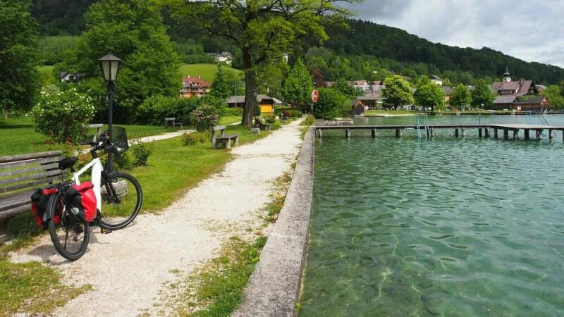 Der Attersee in Unterach