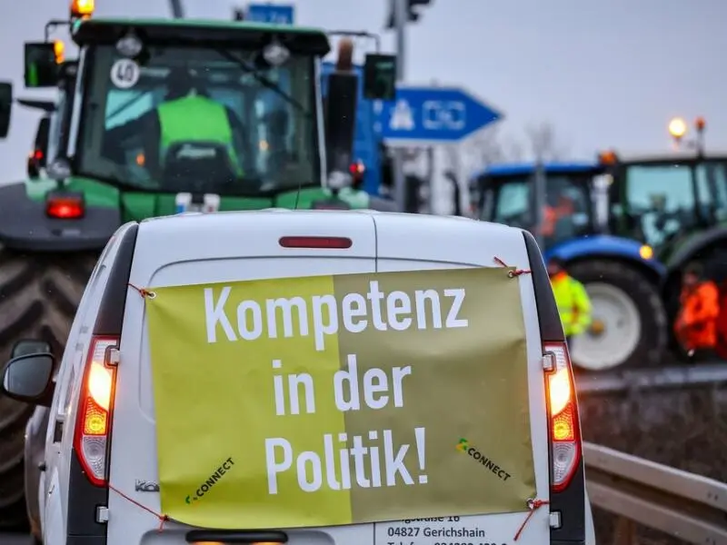 Bauernproteste: Leipzig
