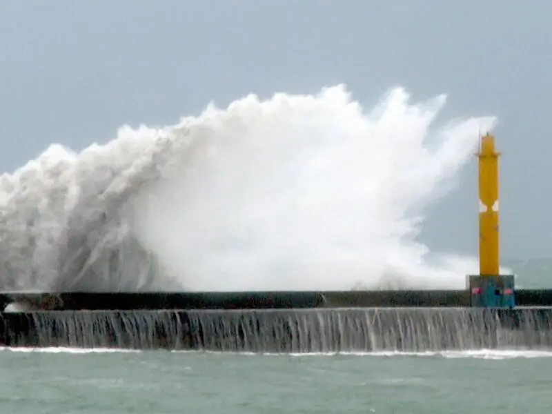 Taifun Gaemi in Taiwan