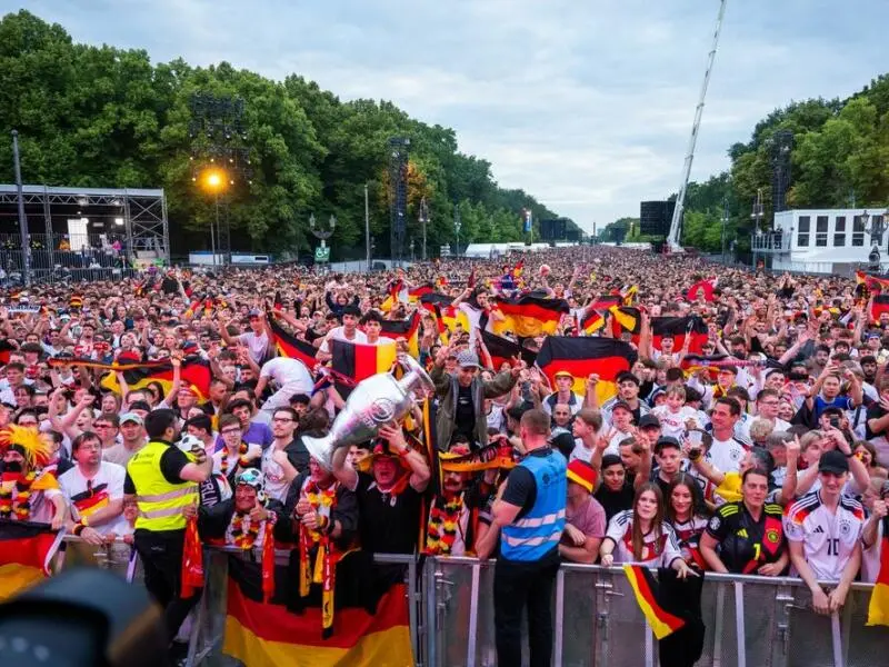 Deutschland-Fans in Berlin