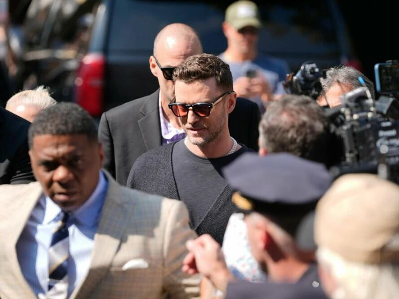 Anhörung von Justin Timberlake in New York