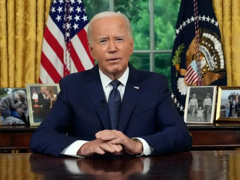 Wahlkampf in den USA - Biden Rede an Nation