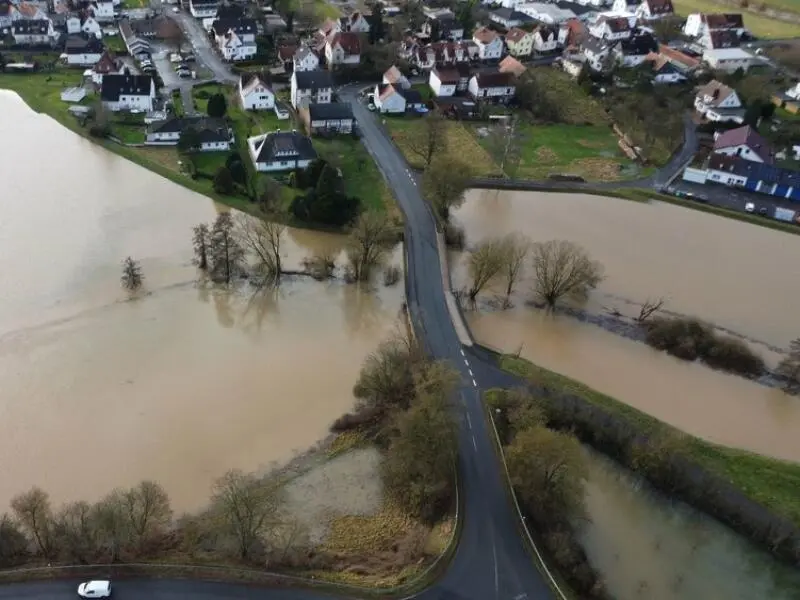 Hochwasser in Hessen